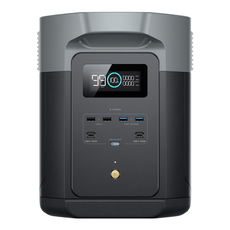 EcoFlow DELTA 2 Max portatīvā uzlādes stacija