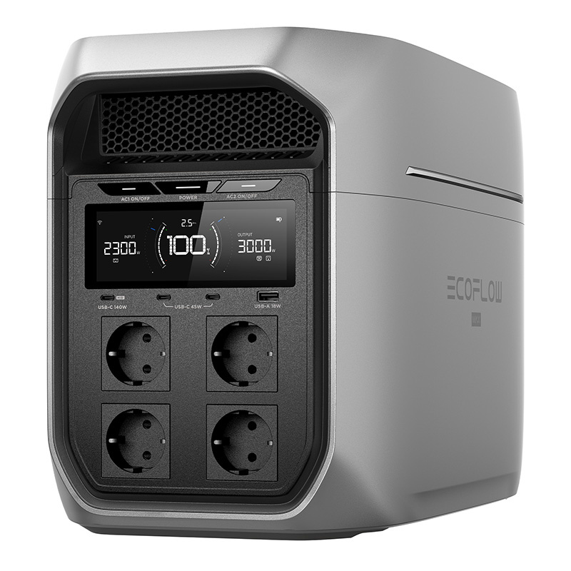 EcoFlow DELTA 3 Max Plus portatīvā uzlādes stacija