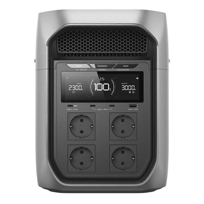 EcoFlow DELTA 3 Max Plus portatīvā uzlādes stacija