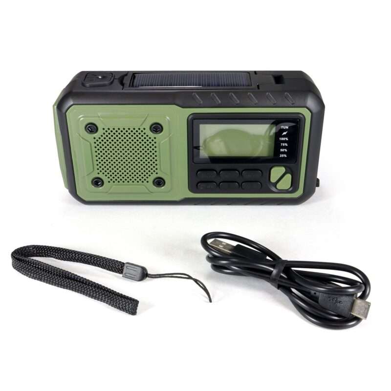 Radio aparāts Origin Outdoors Crank Radio Multi 4000 mAh
